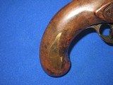 AN EARLY AND SCARCE 1800'S & SCARCE LARGE AMERICAN MADE PERCUSSION KENTUCKY PISTOL IN NICE UNTOUCHED CONDITION! - 12 of 17