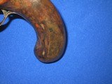 AN EARLY AND SCARCE 1800'S & SCARCE LARGE AMERICAN MADE PERCUSSION KENTUCKY PISTOL IN NICE UNTOUCHED CONDITION! - 11 of 17