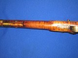 AN EARLY AND SCARCE 1800'S & SCARCE LARGE AMERICAN MADE PERCUSSION KENTUCKY PISTOL IN NICE UNTOUCHED CONDITION! - 14 of 17