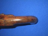 AN EARLY AND SCARCE 1800'S & SCARCE LARGE AMERICAN MADE PERCUSSION KENTUCKY PISTOL IN NICE UNTOUCHED CONDITION! - 10 of 17