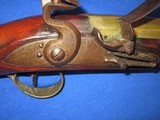 AN EARLY & VERY DESIRABLE EARLY 1800'S "THOMAS FOWLER, DUBLIN" FLINTLOCK BRASS CANNON BARREL BLUNDERBUSS IN EXCELLENT UNTOUCHED CONDITIO - 14 of 14