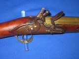 AN EARLY & VERY DESIRABLE EARLY 1800'S "THOMAS FOWLER, DUBLIN" FLINTLOCK BRASS CANNON BARREL BLUNDERBUSS IN EXCELLENT UNTOUCHED CONDITIO - 2 of 14