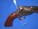 A VERY EARLY PRODUCTION CIVIL WAR COLT LONDON MODEL 1849 PERCUSSION POCKET REVOLVER SERIAL #527 WITH IT ORIGINAL CASE & ACCESSORIES IN FINE UNTOUCHED - 9 of 20