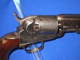 A VERY EARLY PRODUCTION CIVIL WAR COLT LONDON MODEL 1849 PERCUSSION POCKET REVOLVER SERIAL #527 WITH IT ORIGINAL CASE & ACCESSORIES IN FINE UNTOUCHED - 10 of 20