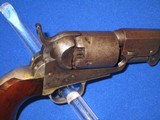 AN EARLY CIVIL WAR PERCUSSION COLT MODEL 1849 POCKET REVOLVER WITH A 4 INCH BARREL IN NICE UNTOUCHED CONDITION! - 7 of 14