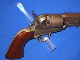 AN EARLY CIVIL WAR PERCUSSION COLT MODEL 1849 POCKET REVOLVER WITH A 4 INCH BARREL IN NICE UNTOUCHED CONDITION! - 6 of 14
