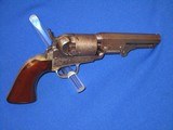 AN EARLY CIVIL WAR PERCUSSION COLT MODEL 1849 POCKET REVOLVER WITH A 4 INCH BARREL IN NICE UNTOUCHED CONDITION! - 5 of 14