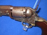 AN EARLY CIVIL WAR PERCUSSION COLT MODEL 1849 POCKET REVOLVER WITH A 4 INCH BARREL IN NICE UNTOUCHED CONDITION! - 3 of 14