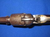 AN EARLY CIVIL WAR PERCUSSION COLT MODEL 1849 POCKET REVOLVER WITH A 4 INCH BARREL IN NICE UNTOUCHED CONDITION! - 10 of 14