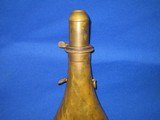 AN EARLY AND SCARCE "AM. FLASK & CAP CO.", "WALTON BROS." MARKED U.S. LIFE SAVING SERVICE POWDER FLASK IN FINE UNTOUCHED CONDITION - 3 of 11