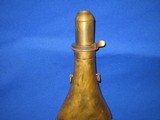 AN EARLY AND SCARCE "AM. FLASK & CAP CO.", "WALTON BROS." MARKED U.S. LIFE SAVING SERVICE POWDER FLASK IN FINE UNTOUCHED CONDITION - 6 of 11