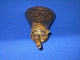 A CIVIL WAR REMINGTON PERCUSSION ARMY OR NAVY REVOLVER POWDER FLASK IN VERY GOOD UNTOUCHED CONDITION! - 9 of 12