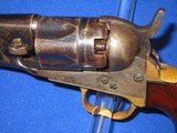 A CIVIL WAR COLT MODEL 1862 PERCUSSION POLICE REVOLVER WITH A 6 1/2 INCH BARREL IN EXCELLENT UNTOUCHED CONDITION! - 3 of 14