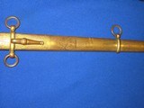 A SCARCE U.S. CIVIL WAR MODEL 1840 GENERAL OFFICERS SWORD IN EXCELLENT AND UNTOUCHED CONDITION! - 5 of 20