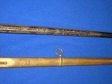 A SCARCE U.S. CIVIL WAR MODEL 1840 GENERAL OFFICERS SWORD IN EXCELLENT AND UNTOUCHED CONDITION! - 3 of 20