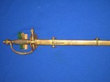 A SCARCE U.S. CIVIL WAR MODEL 1840 GENERAL OFFICERS SWORD IN EXCELLENT AND UNTOUCHED CONDITION! - 17 of 20