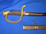 A U.S. CIVIL WAR ISSUED "AMES MFG. CO." MODEL 1840 HEAVY ARTILLERY SWORD DATED 1864 IN NICE UNTOUCHED CONDITION!   - 10 of 13