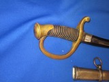 A U.S. CIVIL WAR ISSUED "AMES MFG. CO." MODEL 1840 HEAVY ARTILLERY SWORD DATED 1864 IN NICE UNTOUCHED CONDITION!   - 9 of 13
