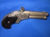 AN EARLY FACTORY ENGRAVED REMINGTON RIDER MAGAZINE PISTOL IN FINE UNTOUCHED CONDITION! - 4 of 11