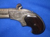 AN EARLY FACTORY ENGRAVED REMINGTON RIDER MAGAZINE PISTOL IN FINE UNTOUCHED CONDITION! - 2 of 11
