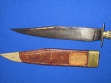 A CIVIL WAR CONFEDERATE "J. CALVERT" REVOLVER IN ITS CASE & A "CORSAN DENTON BERDEKIN CO." BOWIE KNIFE I'ED TO "BENJAMIN - 3 of 20