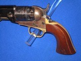 AN EARLY AND DESIRABLE CIVIL WAR COLT
MODEL 1862 PERCUSSION POCKET NAVY REVOLVER WITH A 6 1/2 INCH BARREL IN EXCELLENT CONDITION! - 2 of 14