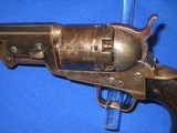 A U.S. CIVIL WAR COLT MODEL 1851 PERCUSSION NAVY REVOLVER ISSUED TO THE U.S. NAVY IN VERY GOOD PLUS CONDITION! - 3 of 14