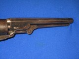 A U.S. CIVIL WAR COLT MODEL 1851 PERCUSSION NAVY REVOLVER ISSUED TO THE U.S. NAVY IN VERY GOOD PLUS CONDITION! - 7 of 14