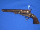 A U.S. CIVIL WAR COLT MODEL 1851 PERCUSSION NAVY REVOLVER ISSUED TO THE U.S. NAVY IN VERY GOOD PLUS CONDITION! - 1 of 14