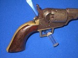 A VERY EARLY AND DESIRABLE CIVIL WAR PERCUSSION COLT MODEL 1848 BABY DRAGOON REVOLVER IN NICE UNTOUCHED CONDITION! - 6 of 15