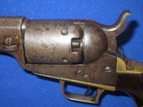 A VERY EARLY AND DESIRABLE CIVIL WAR PERCUSSION COLT MODEL 1848 BABY DRAGOON REVOLVER IN NICE UNTOUCHED CONDITION! - 15 of 15