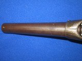 AN EARLY AND SCARCE CIVIL WAR 1ST TYPE SHARPS BREECH LOADING PERCUSSION SINGLE SHOT PISTOL IN VERY GOOD PLUS UNTOUCHED CONDITION! - 9 of 14