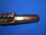 AN EARLY AND SCARCE CIVIL WAR 1ST TYPE SHARPS BREECH LOADING PERCUSSION SINGLE SHOT PISTOL IN VERY GOOD PLUS UNTOUCHED CONDITION! - 11 of 14