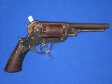 AN EARLY & SCARCE U.S. CIVIL WAR MILITARY ISSUED STARR ARMS CO. D/A MODEL 1858 PERCUSSION NAVY REVOLVER IN VERY NICE UNTOUCHED CONDITION! - 5 of 13