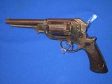 AN EARLY & SCARCE U.S. CIVIL WAR MILITARY ISSUED STARR ARMS CO. D/A MODEL 1858 PERCUSSION NAVY REVOLVER IN VERY NICE UNTOUCHED CONDITION! - 1 of 13