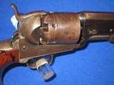 A VERY EARLY AND DESIRABLE CIVIL WAR PERCUSSION COLT
MODEL 1851 NAVY REVOLVER IN EXCELLENT CONDITION AND MADE IN 1852! - 7 of 17