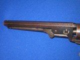 A VERY EARLY AND DESIRABLE CIVIL WAR PERCUSSION COLT
MODEL 1851 NAVY REVOLVER IN EXCELLENT CONDITION AND MADE IN 1852! - 4 of 17