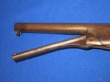 A CIVIL WAR COLT MODEL 1861 PERCUSSION ROUND BARREL NAVY REVOLVER IN VERY NICE AND ALL ORIGINAL UNTOUCHED CONDITION! - 15 of 16