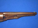 A CIVIL WAR COLT MODEL 1861 PERCUSSION ROUND BARREL NAVY REVOLVER IN VERY NICE AND ALL ORIGINAL UNTOUCHED CONDITION! - 8 of 16