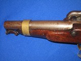 AN EARLY AND SCARCE U.S. ISSUED MEXICAN WAR & CIVIL WAR N.P. AMES MODEL 1842 PERCUSSION SINGLE SHOT NAVY PISTOL DATED 1844 IN VERY NICE CONDITION! - 7 of 17