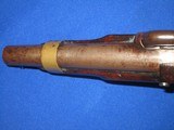 AN EARLY AND SCARCE U.S. ISSUED MEXICAN WAR & CIVIL WAR N.P. AMES MODEL 1842 PERCUSSION SINGLE SHOT NAVY PISTOL DATED 1844 IN VERY NICE CONDITION! - 9 of 17