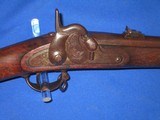A VERY EARLY AND SCARCE U.S. CIVIL WAR MILITARY HARPERS FERRY MODEL 1855 IRON MOUNTED WITH BRASS NOSE CAP TRANSITIONAL PERCUSSION RIFLE UNTOUCHED! - 2 of 20