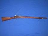 A VERY EARLY AND SCARCE U.S. CIVIL WAR MILITARY HARPERS FERRY MODEL 1855 IRON MOUNTED WITH BRASS NOSE CAP TRANSITIONAL PERCUSSION RIFLE UNTOUCHED! - 1 of 20