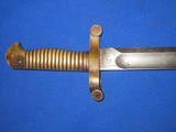 A SCARCE & EARLY U.S. CIVIL WAR MODEL 1855 RIFLEMAN'S BELT, FROG, BAYONET AND SCABBARD WITH A NAME ON THE BELT IN FINE UNTOUCHED CONDITION! - 14 of 18