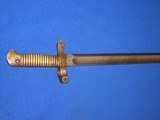 A SCARCE & EARLY U.S. CIVIL WAR MODEL 1855 RIFLEMAN'S BELT, FROG, BAYONET AND SCABBARD WITH A NAME ON THE BELT IN FINE UNTOUCHED CONDITION! - 15 of 18