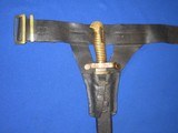 A SCARCE & EARLY U.S. CIVIL WAR MODEL 1855 RIFLEMAN'S BELT, FROG, BAYONET AND SCABBARD WITH A NAME ON THE BELT IN FINE UNTOUCHED CONDITION! - 2 of 18