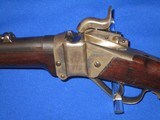 A U.S. CIVIL WAR MILITARY ISSUED NEW MODEL 1863 PERCUSSION SHARPS RIFLE
IN EXCELLENT UNTOUCHED CONDITION! - 8 of 20