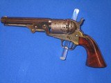 AN EARLY U.S. CIVIL WAR MANHATTAN TYPE I PERCUSSION NAVY REVOLVER MADE IN 1862 IDENTIFIED TO "BENJAMIN F. DOUGLAS OF THE U.S. ARMY 16TH INFANTRY& - 1 of 14
