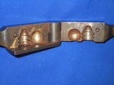 AN EARLY U.S. CIVIL WAR COLT'S PATENT MARKED RIFLE BULLET MOLD FACTORY CONVERTED FROM .56 CALIBER TO .72 CALIBER IN FINE CONDITION! - 12 of 13