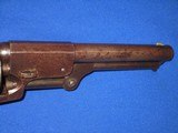 A VERY EARLY AND SCARCE CIVIL WAR COLT THIRD MODEL PERCUSSION DRAGOON REVOLVER IN FINE UNTOUCHED CONDITION! - 8 of 16